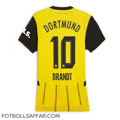 Borussia Dortmund Julian Brandt #10 Hemmatröja Dam 2024-25 Kortärmad